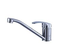 CWZZWS Rubinetto Tutto Il lavandino da Cucina in Rame/lavabo di Lavaggio Freddo Acqua Calda Rubinetto a Acqua Fredda in Lega di Zinco Senza Acqua per Acqua Unghie a Ferro di Cavallo, Cintura di Rame