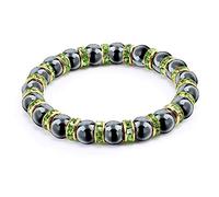 CWZZWS UOMINO DONNA EMATITE PERCHE BRACELLE BRACKE CHEGA NERO MANTRA PREGHIERA PERCHE BUDDHA BRACELETTO