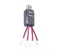 CX405 4 Canali USB per caricatore per 1S per lipo LiHV per batteria, Dual Voltage Switching con LED Status, per RC Elicotteri Droni