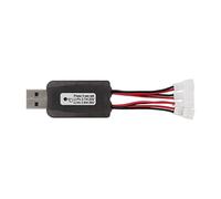 CX405 Caricabatteria 4ch per Lipo Lihv 1s, Plug and Play, Indicare lo stato di carica, per i ventilatori RC elicotteri