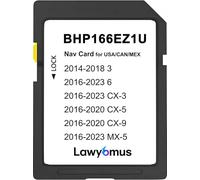 CX5 Navigation SD Card BHP166EZ1U - Mappe del Nord America, VIN-Locked, Plug & Play, compatibile con Mazd*3 2014-2018, Mazd*6 2016-2023 / CX3 / MX5, 2016-2020 Mazd* CX5 / CX9, controllo VIN richiesto