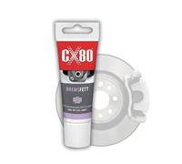 CX80 Grasso Speciale per Pistoni dei Freni, Guide e Cilindri - Compatibile con DOT 3, 4, 5.1 - Anticorrosione da -60 °C a +260 °C - Tubo da 40 g
