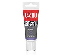 CX80 Lubrificante siliconico - grasso ad alte prestazioni incolore per plastica, gomma e metallo, certificato NSF, antiadesivo, resistente a temperature da -60 °C a +230 °C | Tubo da 40 g