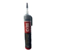 CX80 Silicone Professionale, Nero, Alta Temperatura +380°C, Resistente all'Olio