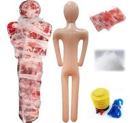 CXAFQ 5 Pcs Cadavere Appeso Di Halloween, Manichino Gonfiabile a Grandezza Naturale, Altezza Gonfiata 1,5 m, 450 Grammi, Comodo Da Trasportare, Per Halloween La Casa Fantasma Crea Un'Atmosfera Terrore