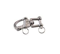 CXCDSS Hardware Marino in Acciaio Inossidabile Tipo A Forcella con Grillo A Molla Rotante Grillo A Mano Accessori Hardware for Esterni Marini Accessori Hardware nautici