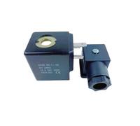 CXDFRSER Bobina della valvola dell'Acqua Bobina della valvola elettromagnetica 0545 00.1-00/5802 220 BV5802 Foro Interno 14,5 mm, Altezza 43 mm(DC12V)