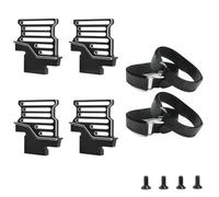CXDOUDSW Cingcio del Supporto per Supporto Metallico Compatibile con 1 6 xrt 8s Accessori per Le Parti di aggiornamento 'Auto RC(Black)