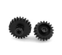 CXDOUDSW Ingranaggio per pignone in Metallo in Acciaio indurito M0.8 32p 3.175mm 10t 11t 13t 15t 17t 18t 20t 22t 24t Motor ingranaggio Compatibile con 1 10 RC Auto(11T)