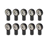 CXDOUDSW Montaggio della Testa a Sfera Compatibile con Il Piano della Barca per Auto RC M2 5 Link 10 Pezzi(Black)
