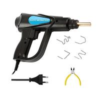 CXDSWAS Soffiante Radiale, 70W Saldatore di plastica Pistola di calore Cucitrice a caldo Saldatrice di plastica Paraurti Saldatore Graffette Riparazione paraurti Kit di strumenti for auto(2)