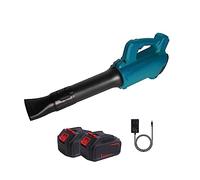 CXDSWAS Soffiante Radiale, Soffiatore for foglie senza spazzole da 21 V, aeratore elettrico da 460 CFM e 120 MPH, attrezzi da giardino for spazzatrici for batteria da 18 V
