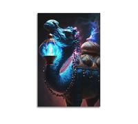 CXEEUDFFN Aladdin Art Poster7, poster decorativo da parete su tela, stampa artistica moderna, poster decorativo per camera da letto, 60 x 90 cm