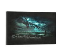 CXEEUDFFN Poster decorativo da parete con il mostro dell'ombra, stampa artistica su tela, poster decorativo moderno, per camera da letto, 30 x 45 cm