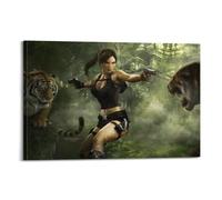 CXEEUDFFN Poster decorativo da parete con ragazza selvaggia, stampa moderna su tela, poster decorativo per camera da letto, 60 x 90 cm
