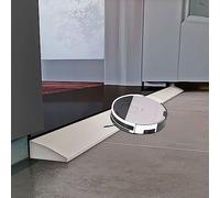 CXEGCCUF Rampe per cordoli per Interni Rampe in plastica Rampe per Porte Rampe di soglia Rampe per Uso Domestico in Silicone Solido Antiscivolo Striscia di Transizione per Robot di Pulizia