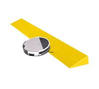 CXEGCCUF Rampe per cordoli per Interni Rampe per Auto in plastica Rampa per davanzale della Porta Rampa per cordolo per Interni per Robot spazzante per Scooter per sedie a rotelle, Canale a