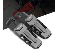 CXEPI CNC Alluminio Pedane Poggiapiedi Pedali Moto per Yamaha TMAX 530 TMAX 500