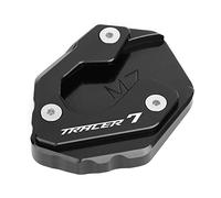 CXEPI Piede Supporto Laterale Ingrandisci Estensione Cavalletto Moto Accessori in Alluminio CNC per Tracer 7 / GT 2020 2021 2022 2023 2024 2025