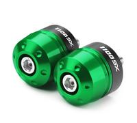 CXEPI Tappi Manubrio per Ninja 1100SX 2025-2026 Contrappesi per manubrio,Set Moto Manubrio Blocco Manopole Tappo Alluminio NINJA1100SX