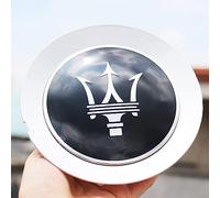 CXFFB 4 Pezzi Cappucci per Cerchioni per Auto per Maserati Ghibli Levante Quattroporte MC20 Trofeo S SQ4 Modena GT 152mm Coprimozzo Centrale Tappi Centrali del Mozzo Antipolvere,A