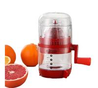 CXFSCD Spremiagrumi Manuale, Cono di Grande Diametro per Un Versamento Fluido, Perfetto per Spremere Frutta Fresca(Color:Rosso)