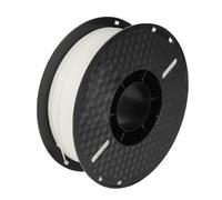 CXGBQSJ Filamento PLA per Stampa 3D 1.75mm Materiale Resistente Durevole Flusso Costante Facile da Stampare per Modelli di Ingegneria Artigianato e Uso Educativo,Bianca