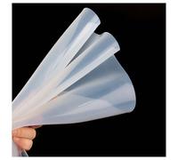 CXGBQSJ Foglio di Gomma Siliconica 200X200mm Bianco Foglio di Gomma Solida Flessibile per Guarnizioni di Tenuta, Spessore,4mm