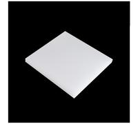 CXGBQSJ Lastra in Nylon PA6 Lavorabile,Pannello in Plastica Tecnica Bianca Ad Alta Resistenza All'Impatto per Componenti Industriali, Ingranaggi, Rulli,500 * 500 * 30mm