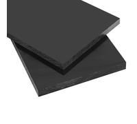 CXGBQSJ Lastra in Plastica ABS 100x200mm per Modellismo Progetti di Ingegneria Artigianato Costruzione e Fabbricazione Industriale Pannello,5mm