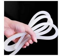 CXGBQSJ Striscia Silicone Quadrata Spessore 1 mm Lunghezza 5m Alta Temperatura Resistente al Calore Flessibile Guarnizione Gomma per Progetti Industriali E Artigianato,10mm