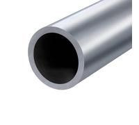 CXGBQSJ Tubo in Alluminio Lunghezza 50 cm Tubo Rotondo Cavo Leggero per Progetti Fai-da-Te Modellismo Riparazione Mobili Uso Industriale,6x1mm
