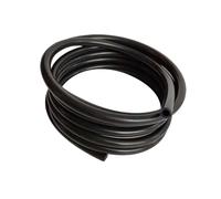 CXGBQSJ Tubo in Silicone Diametro Interno 20 Mm Lunghezza 1 M Tubo in Gomma Siliconica Nera Tubo Flessibile per Aria Tubo per Acqua per Irrigazione A Goccia, Drenaggio,20x25