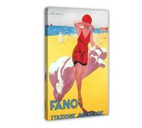 CXGFEFFG Poster di Federico Seneca, 1928, stampa artistica da parete, stile vintage, stampa artistica da parete, 40 x 60 cm