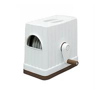 CXGFRGH Raccolta Tubi, Avvolgitubo da Giardino da 30 m/100 Piedi con ugello di spruzzo Regolabile, Scatola, Mini avvolgitubo, Accessori da Giardino