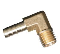 CXGFRGH Raccordi per Tubi, 1 pz 6 mm 8 mm 10 mm 12 mm portagomma x M8 M10 M12 M14 M16 Raccordo Adattatore for Tubo a Gomito in Ottone con Filettatura metrica Maschio(10 M16x2)