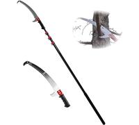 CXGFRGH Sega da potatura ad Alto Raggio, Seghe a palo manuali, potatore for Alberi con Asta Regolabile, for, Sega a Manuale, Estensibile, for Lungo(7.2m/24ft)