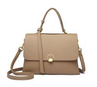 CXHasmotic Borsa da donna color block Borsa versatile a spalla e a tracolla | Cartella con patta con chiusura rotonda, borsa da donna con manico superiore multiuso