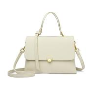 CXHasmotic Borsa da donna color block Borsa versatile a spalla e a tracolla | Cartella con patta con chiusura rotonda, borsa da donna con manico superiore multiuso