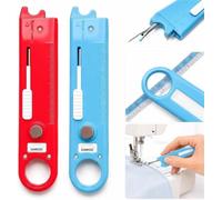 CXHasmotic Strumento infila ago da Cucito 4 in 1 con Lente d'Ingrandimento | Lente d'ingrandimento incorporata for aiuto for il cucito for infilare facilmente i kit
