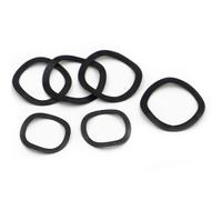 Cxiang-Rondelle piatte M3 M4 M5 M6 M8 M10 M12 M14 M16 M19 M21 M24 M27 M30 M34 M38 M40 M50 Black Steel 65MN Three Wave Washers Spring Washer, Rondelle piatte(50pcs M8x12)