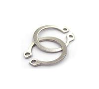 Cxiang-Rondelle piatte M6-M30 External Snap Washer Circlip 304 Stainless Steel Elastic Retaining Ring Washers, Rondelle piatte(M28 10PCS)