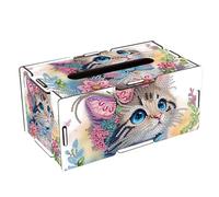CXINLky Diamond Art Painting Portatovaglioli Diamond Art Organizzatore per fazzoletti per casa, cucina, ufficio, ristorante 20