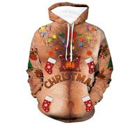 CXKOLD Maglione Napoli Natale Pigiama Natale Coppia Maglia Trasparente Donna Felpa Nera Donna con Zip Corta Felpa Pile Donna Trekking Giacca Invernale Donna Hoodies Donna Coperta Poncho Cappuccio in