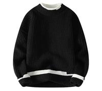 CXKOLD Maglione Smanicato Uomo Felpa Zip Maglione Lungo Nero Abbigliamento Palestra Uomo Abbigliamento Padel Uomo Maglia Uomo Inverno Particolare Maglia Tecnica Uomo Trekking karpos t Shirt Uomo