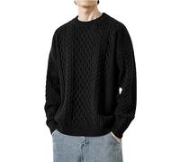 CXKOLD Maglione Uomo Cotone Estiva Maglioni Lunghi per Leggings Maglione Uomo Verde Felpa Zip Uomo Senza Cappuccio Marrone Maglia riscaldata Uomo Maglia Termica Moto Uomo sixs Maglie Palestra Uomo