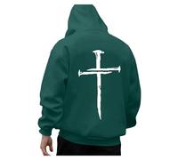 CXKOLD Maglioni di Lana Felpa One Piece Uomo Pull e Bear Maglia Padel Uomo Felpa con Cappuccio Uomo Inverno, Hoody Tinta Unita Basic Casual Style Felpa Uomo Fleece Felpa Cotone Uomo con Zip Senza