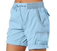 CXKOLD Pantaloncini Calcio Shorts Donna Palestra Tasche Jeans Larghi Donna Estivi Jeans Cargo Pantaloni Donna a Palazzo Jeans Push up Donna Gonna Jeans Donna Pantaloni Eleganti Donna Curvy