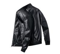 CXKOLD piumino leggero uomo giubbotto moto uomo pelle blu giubbotto di pelle uomo invernale 3xl giacca uomo primavera estate tuta uomo completa cotone giacche di pelle uomo giubbotto antiproiettile