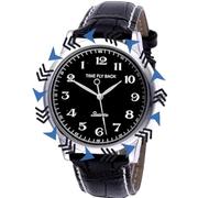 CXML&DASHE Orologio Antiorario - Lancette a Rotazione Inversa, Numeri Retrograde, Movimento Quartz non convenzionale Inverso (Design Invertito Originale, Orologio Eccentrico)